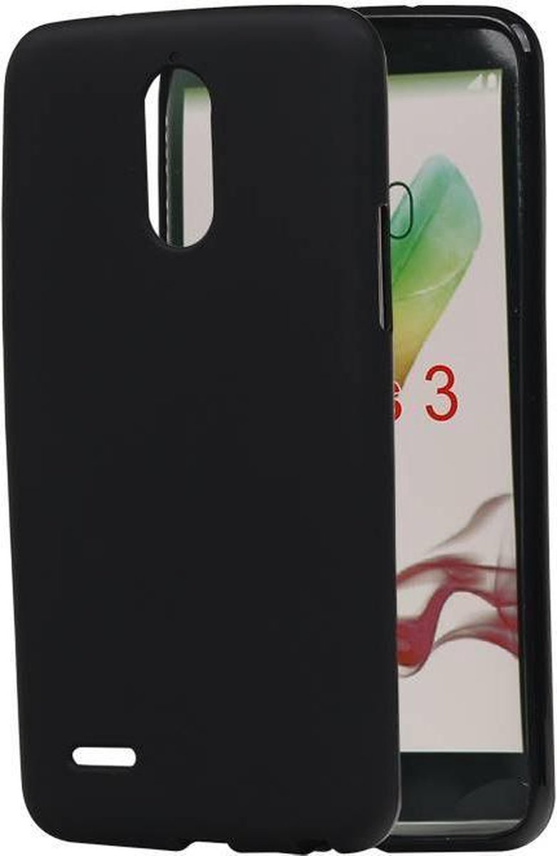 BestCases.nl LG Stylus 3 TPU back case hoesje Zwart