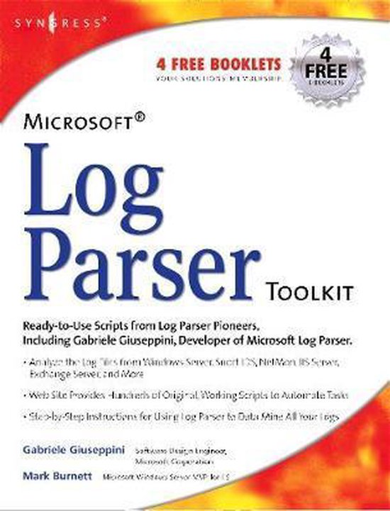 Microsoft Log Parser Toolkit - cover