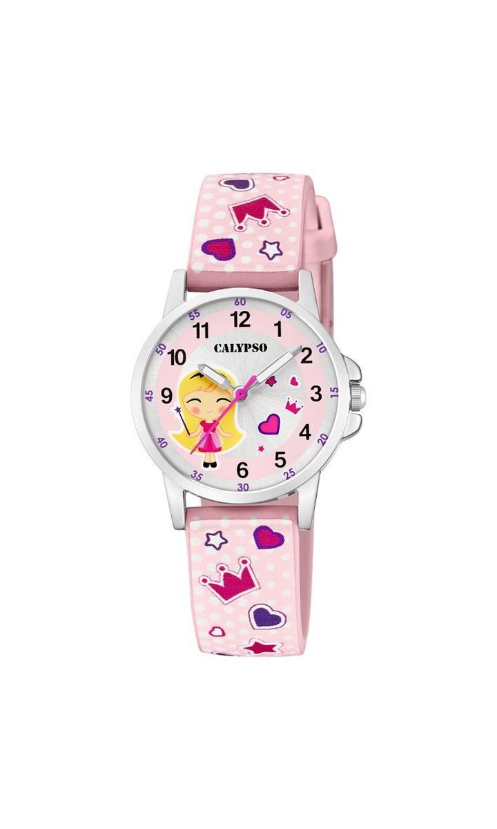 Calypso K5776/2 Kinderhorloge - Polshorloge - Kunststof - Roze - Ø 27mm