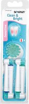 tandenborstels Clean&Bright Sensitive 4-pack