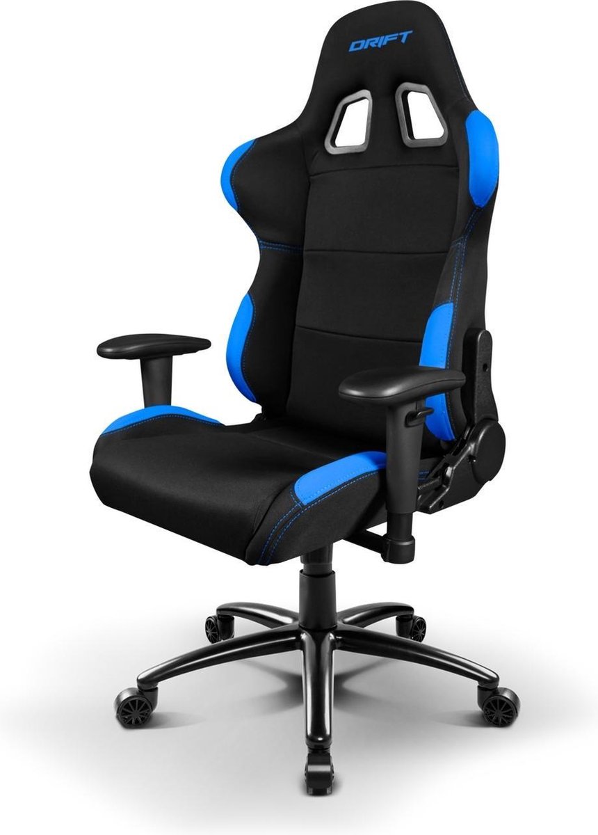 Gaming stoel DRIFT DR100BG Zwart/Blauw