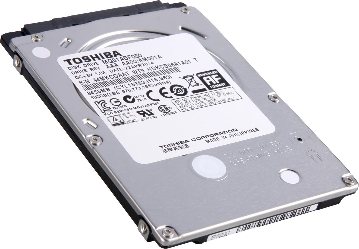 Toshiba MQ01ABF - Interne harde schijf - 500 GB | bol.com
