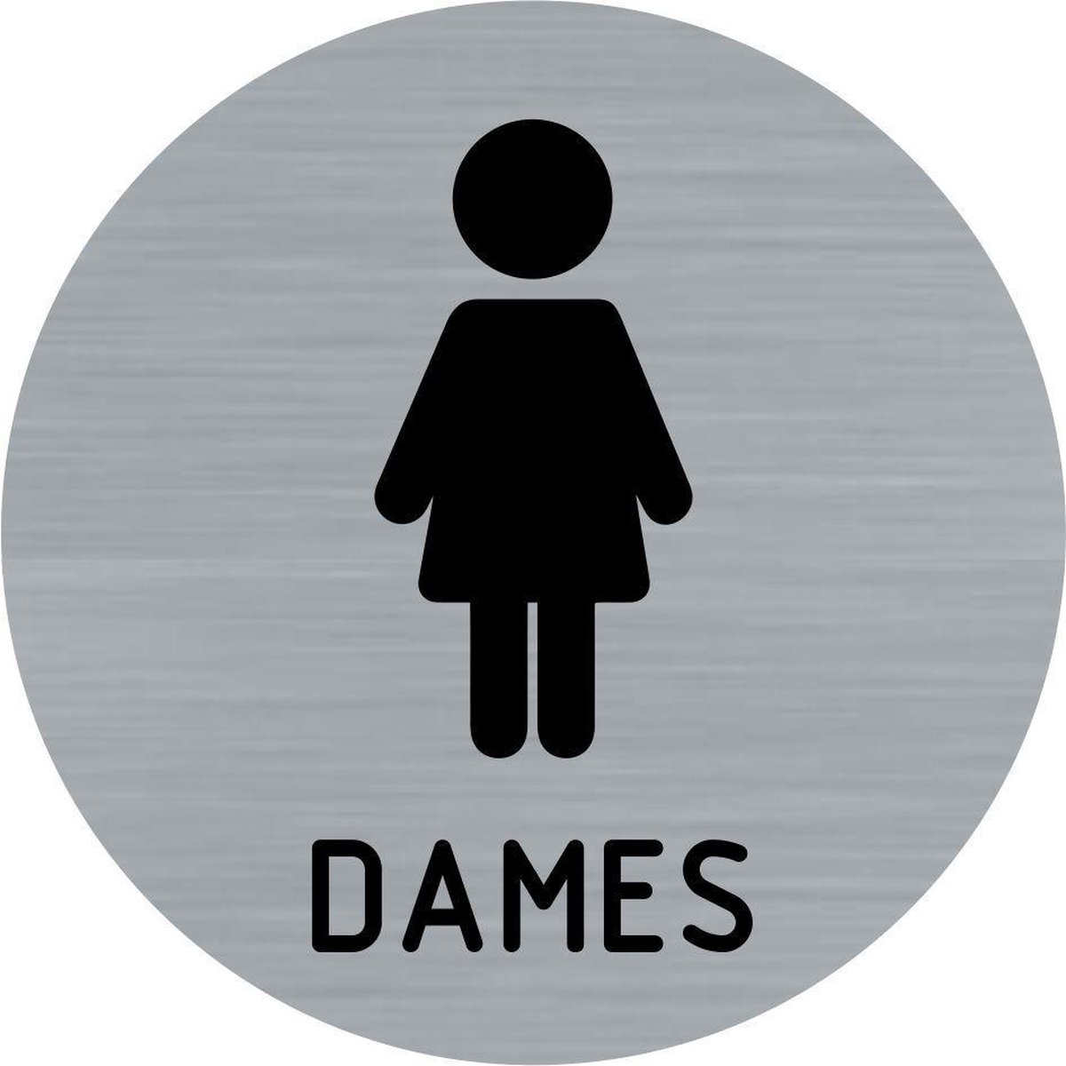 DOJA Barcelona | Pictogramme Rond En Acier | Dames + Messieurs