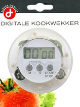 Digitale Ronde LCD Eierwekker - Kookwekker - eier - kook - wekker - timer - 10 stuks
