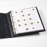 Album de pièces Leuchtturm Classic Grande pour porte-monnaie avec 10 feuilles pour pièces • ASSORTI