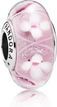 Pandora Muranoglas 'roze bloei' 791665