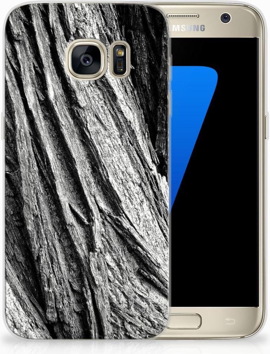 Bumper Hoesje Samsung Galaxy S7 Boomschors Grijs