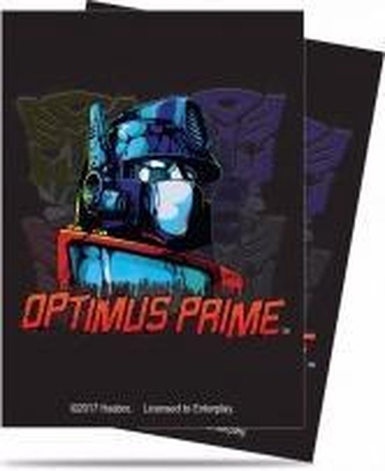 Afbeelding van het spel Asmodee SLEEVES Transformers Optimus (65) -