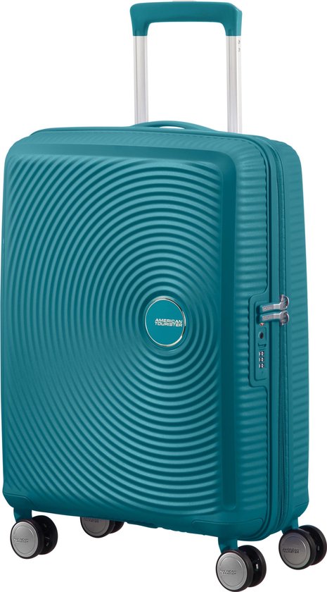 American Tourister Reiskoffer - Soundbox Spinner 55/20 Tsa Uitbreidbaar (Handbagage) Jade Green