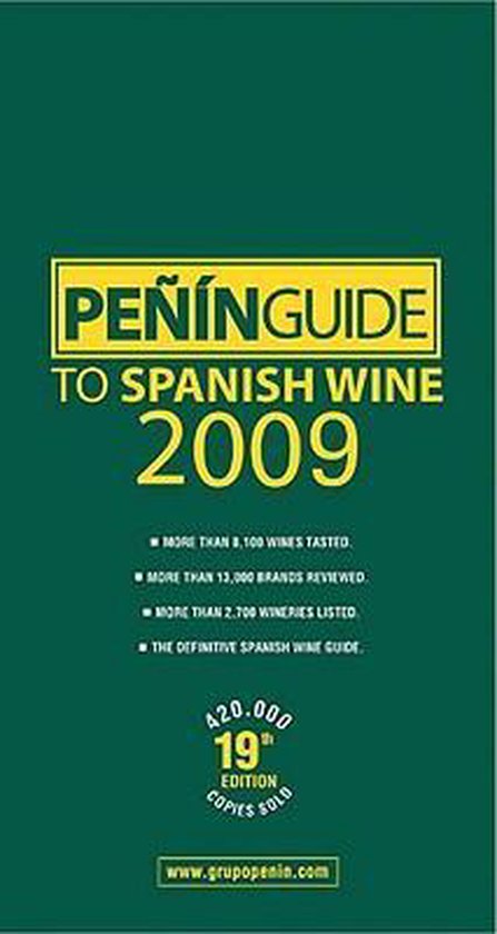Penin Guide to Spanish Wine 2009 - cover