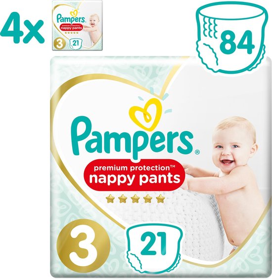 pampers premium protection nappy pants
