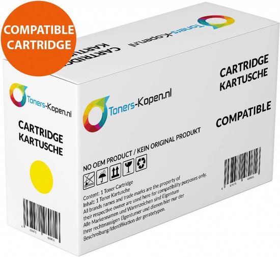 Konica Minolta A0V306H Toner Geel 2500pag - Huismerk Compatible Magicolor 1600W 1650 1680MF 1690MF - A0V306H compatible - A0V306H alternatief - Konica Minolta inktcartridge