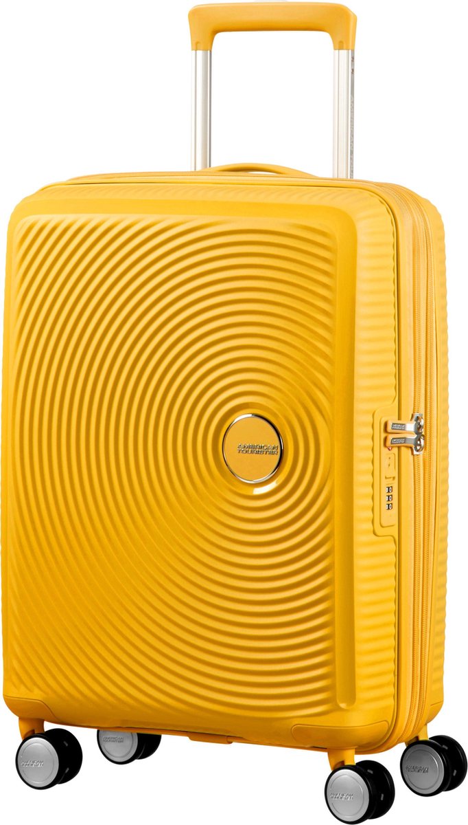 American Tourister Koffer - Soundbox Spinner 55/20 Tsa Exp (Handbagage) - Golden Yellow - 41 l