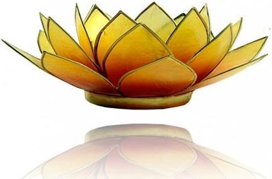 Lotus Sfeerlicht Oranje-Geel Tweekleurig