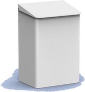 Poubelle MediQo-line 15 litres blanc