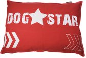 Lex & Max Dogstar Coussin pour chien rectangle 100x70cm rouge