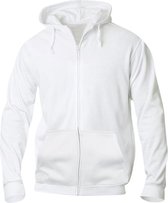 Basic hoody full zip wit m