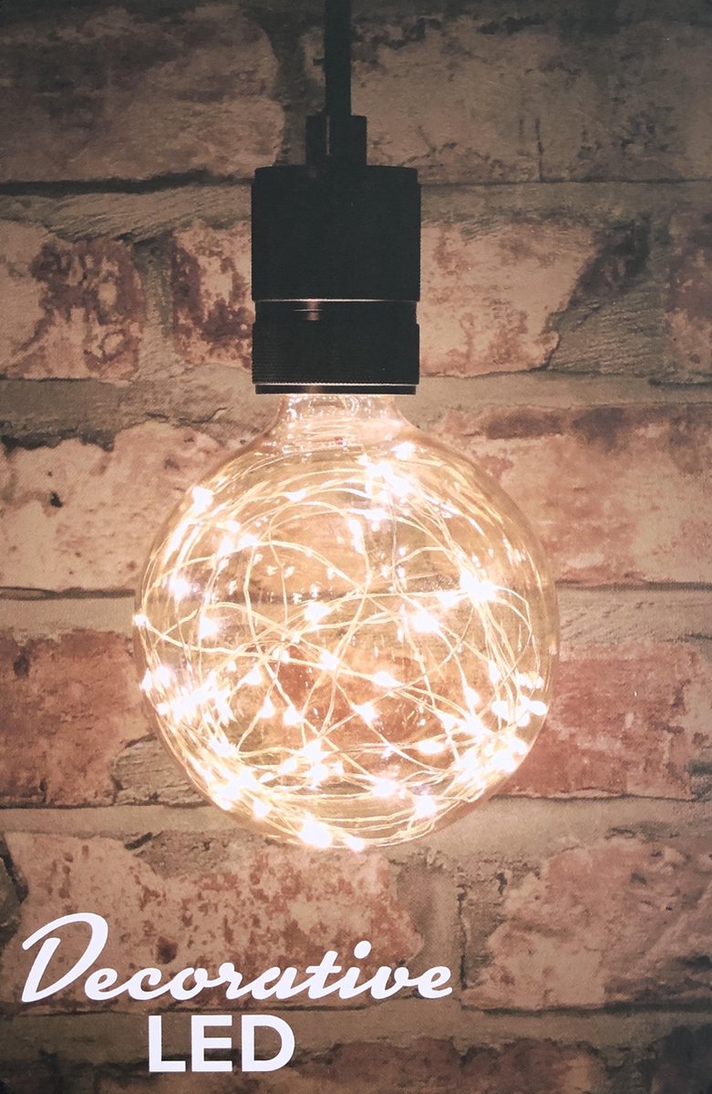Dwaal Oorzaak Wat dan ook Decoratieve LED lamp met E27 fitting - 40 lumen | bol.com