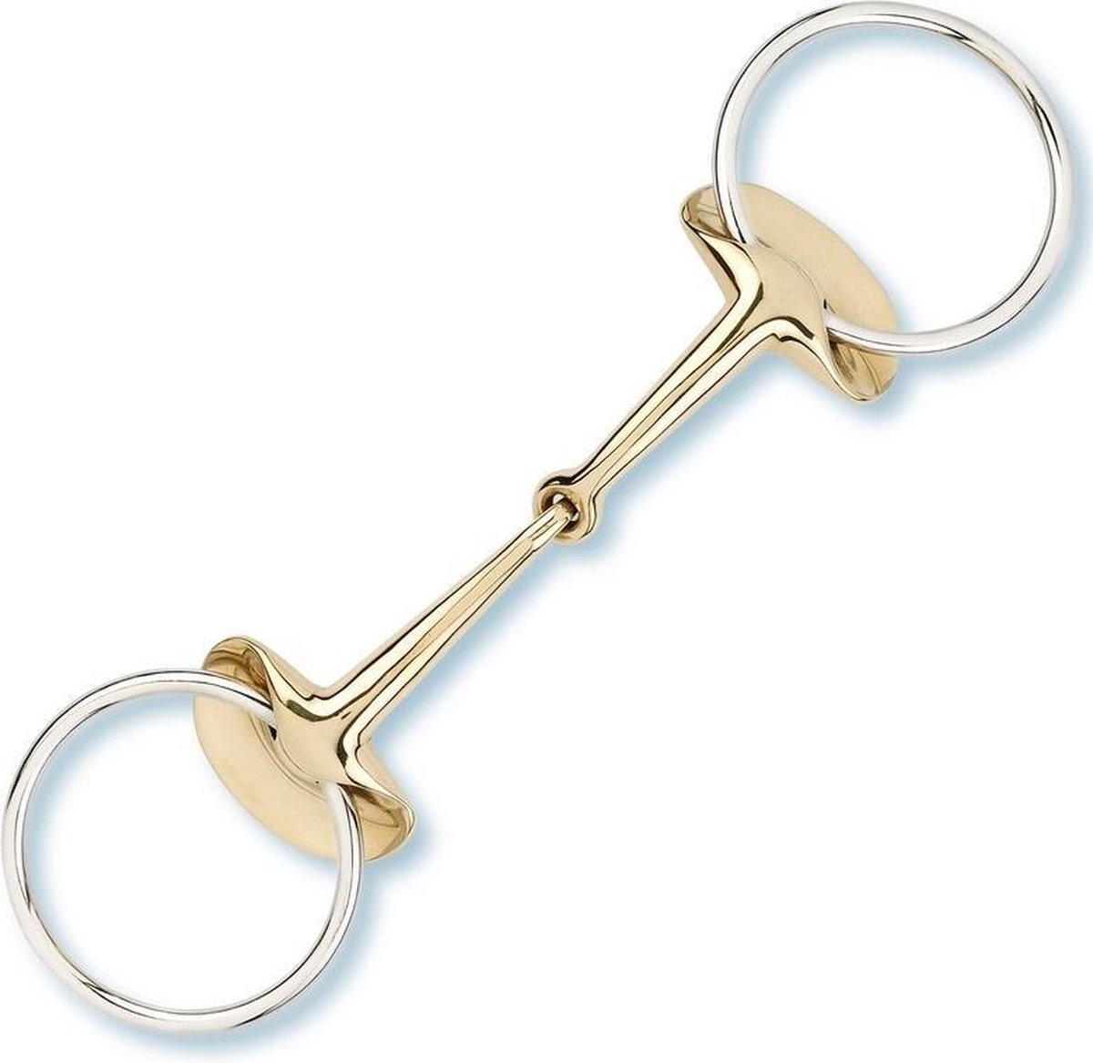 Enkel Gebroken Golden Wings Trens Sweet Koper 14 mm . - 12,5