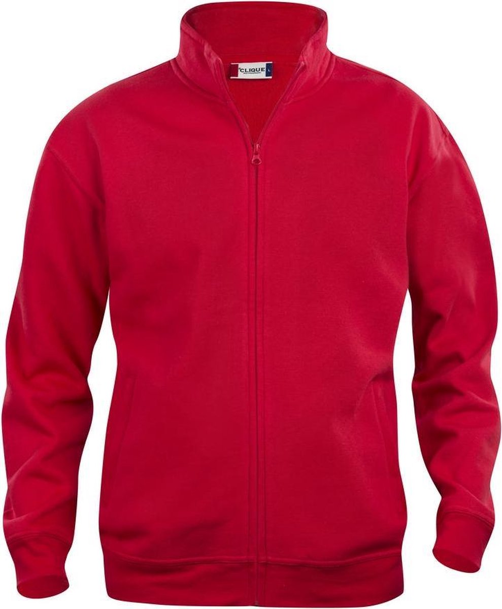 Clique Basic Cardigan Junior 021028 - Rood - 150-160