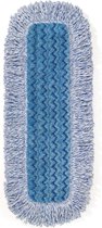 Rubbermaid Hygen Microvezel High Absorpty mop 40cm blauw met klittenband - R050647