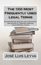 The 1333 Most Frequently Used Legal Terms