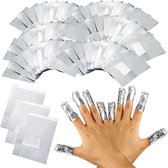 Dissolvant en gel - Enveloppes en gel pour dissolvant à ongles en gel - 100 pièces