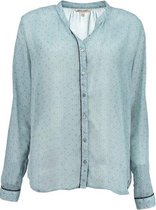 Garcia blauwe polester blouse Maat - S