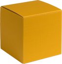 Geschenkdoosjes vierkant-kubus karton, cadeauverpakking, 9x9x9cm GEEL (100 stuks)