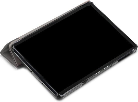 Samsung Galaxy Tab A 10.5 2018 Hoesje Book Case Hoes Smart Cover Grijs - BTH