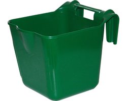 MM Voerbak kunststof -HangOn- groen 13L