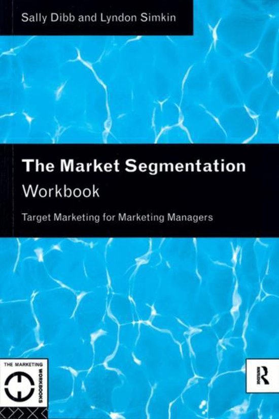 The Market Segmentation Workbook - cover