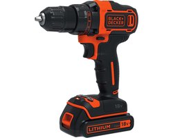 BLACK+DECKER BDCDD186K-QW Accuboormachine - 1,5Ah