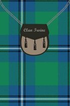 Clan Irvine Tartan Journal/Notebook