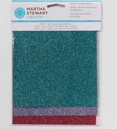 Martha Stewart Glitter Sheets Gemstone