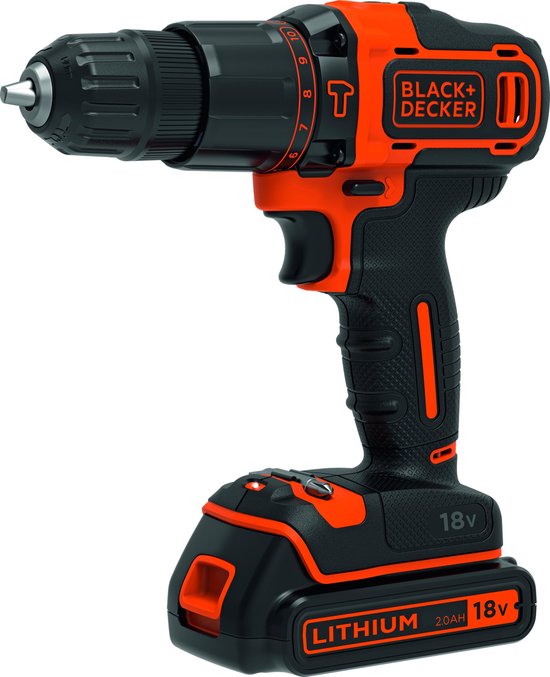 BLACK+DECKER BDCHD18K-QW Accuklopboor - 1,5Ah