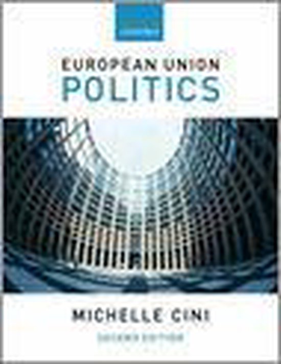 9780199281954 - European Union Politics 2E P