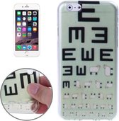 iPhone 6(S) Plus (5.5 inch) Visual Chart TPU Cover hoesje case