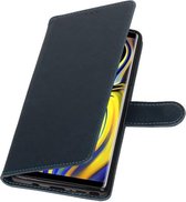 Blauw Pull-Up Booktype Hoesje voor Galaxy Note 9