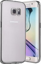 Plating Bumper Soft Flexible hoesje Samsung Galaxy S6 zwart