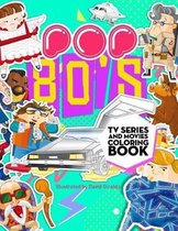 Pop 80's TV Series and Movies Coloring Book
