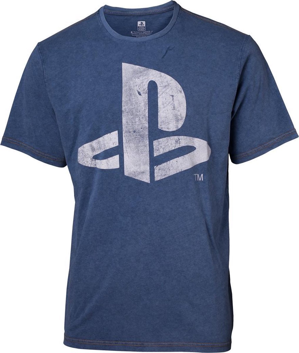 Playstation - Faux Denim Men s T-shirt - S