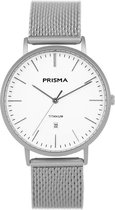Prisma Heren Slimline Titanium Horloge P.1487