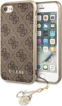 Guess 4G Charms Hard Case - Apple iPhone 8 (4,7'') - Bruin