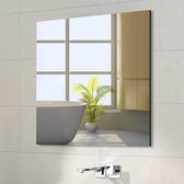 60X60CM, 350W, 230VAC, GLAS SPIEGEL, FRAMELOOS, INFRAROODPANEEL MET AANSLUITKABEL, SCHLOSS