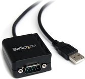 StarTech 1-poort FTDI USB naar RS232 Seriële Adapter Verloopkabel met Optische Isolatie