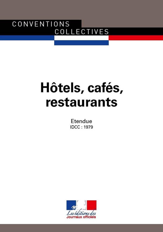 Hôtels, cafés, restaurants - cover