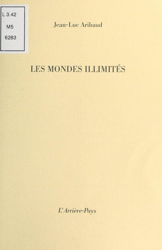 Omslag van Les Mondes illimités