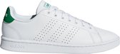 adidas Advantage Heren Sneakers - Ftwr White/Green - Maat 45 1/3