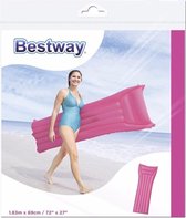 Bestway basic luchtmatras roze 183 cm